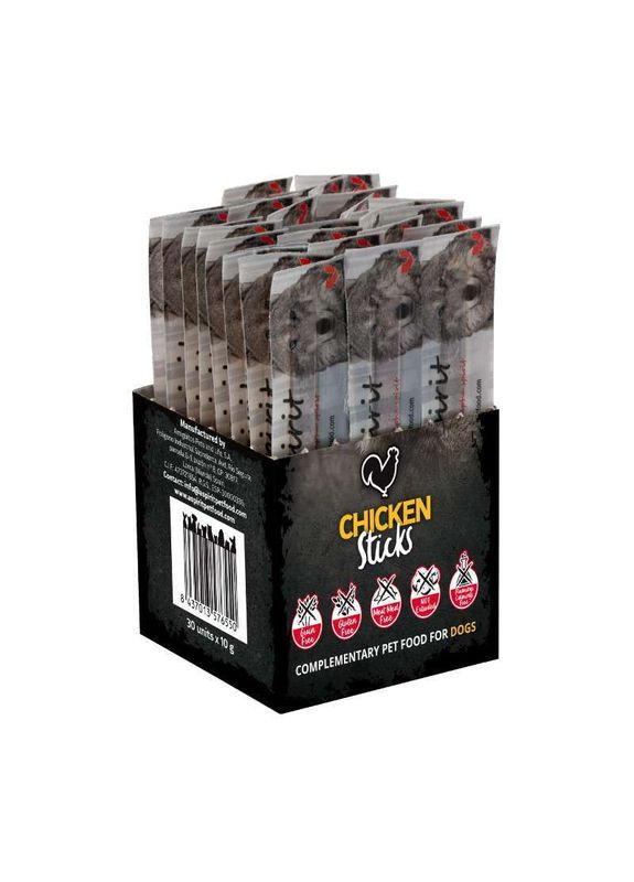 Полувлажный вкус для собак (палочки с курицей) Sticks Chicken - 300 г Alpha Spirit (367685341)