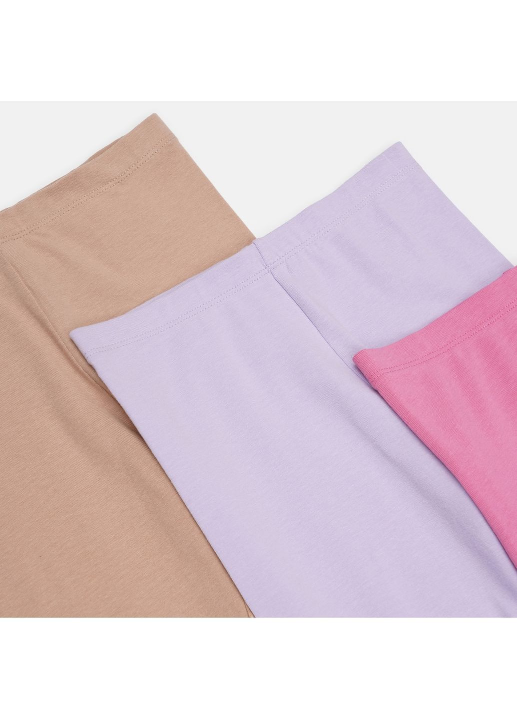 Комбинированные летние леггинсы (3шт) H&M