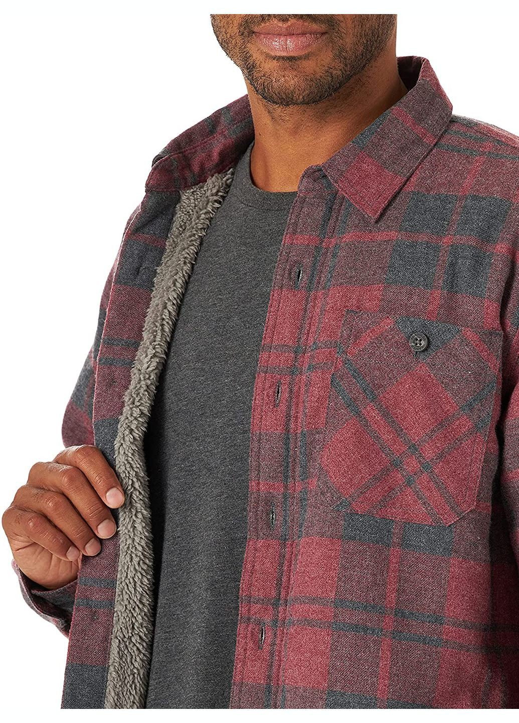 Куртка-сорочка на підкладці - Current Heather (ZHCESAF) Wrangler (322312748)