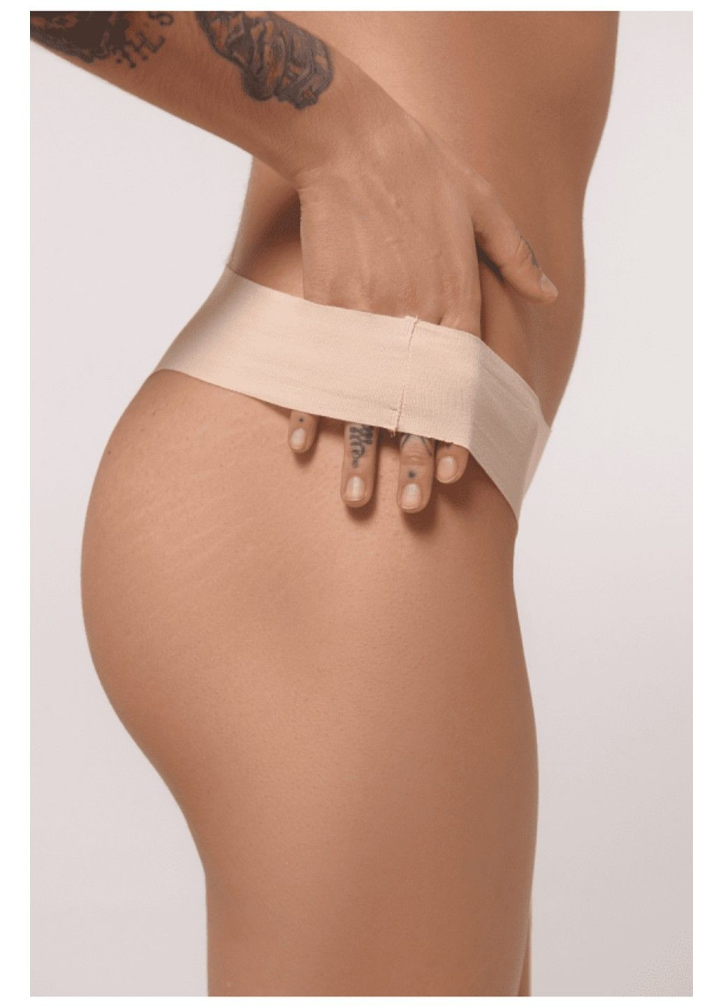 Трусики безшовні стрінги Daniel бежеві L5159S Luna (297531812)