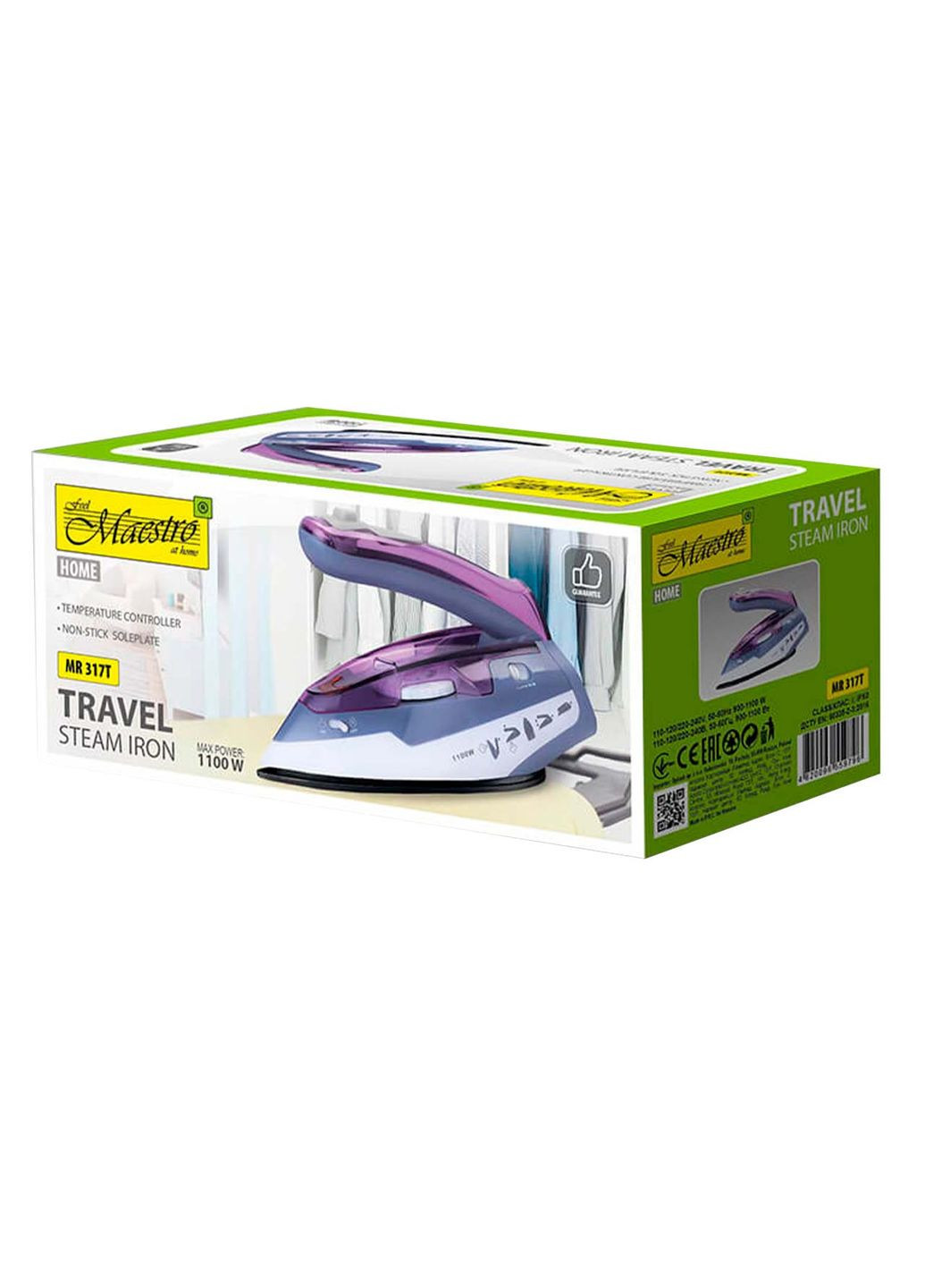 Утюг дорожный MR-317T (MR-317T) Maestro (323637378)