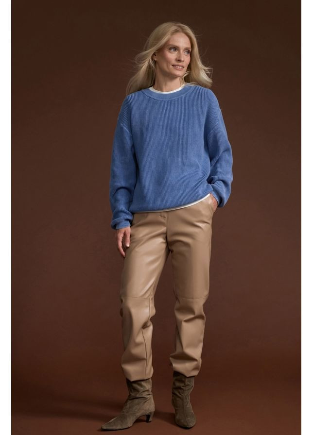 Синий джемпер 2849 джинсовый Triko Bakh