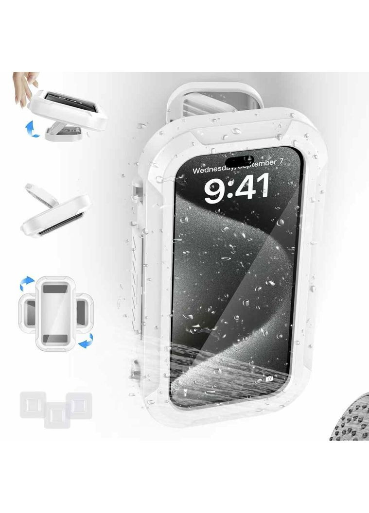 Водонепроникний настінний тримач для телефону PH-10WT Remzona (361964820)