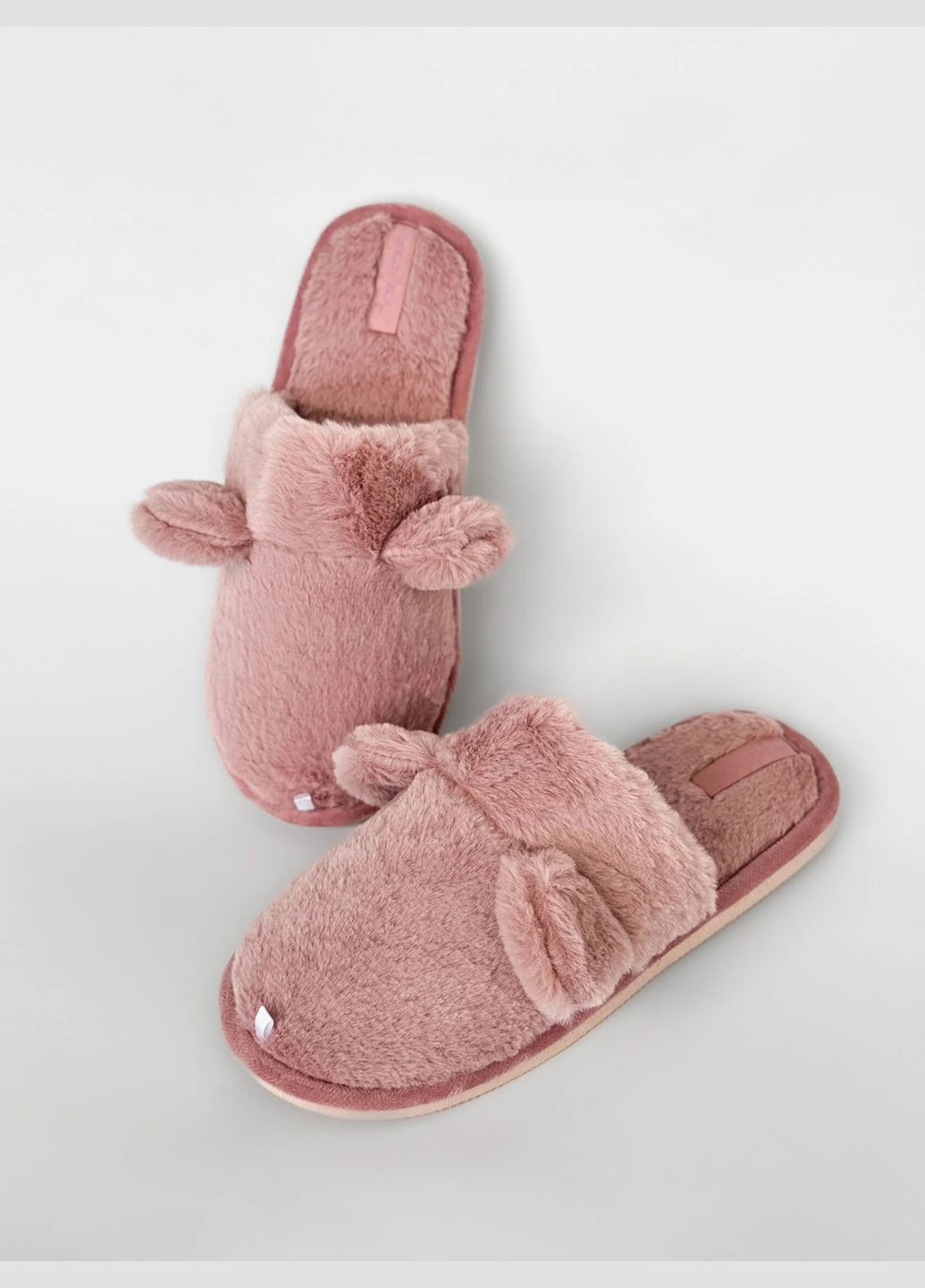 Домашні капці хутряні з вушками Fashion (304609841)