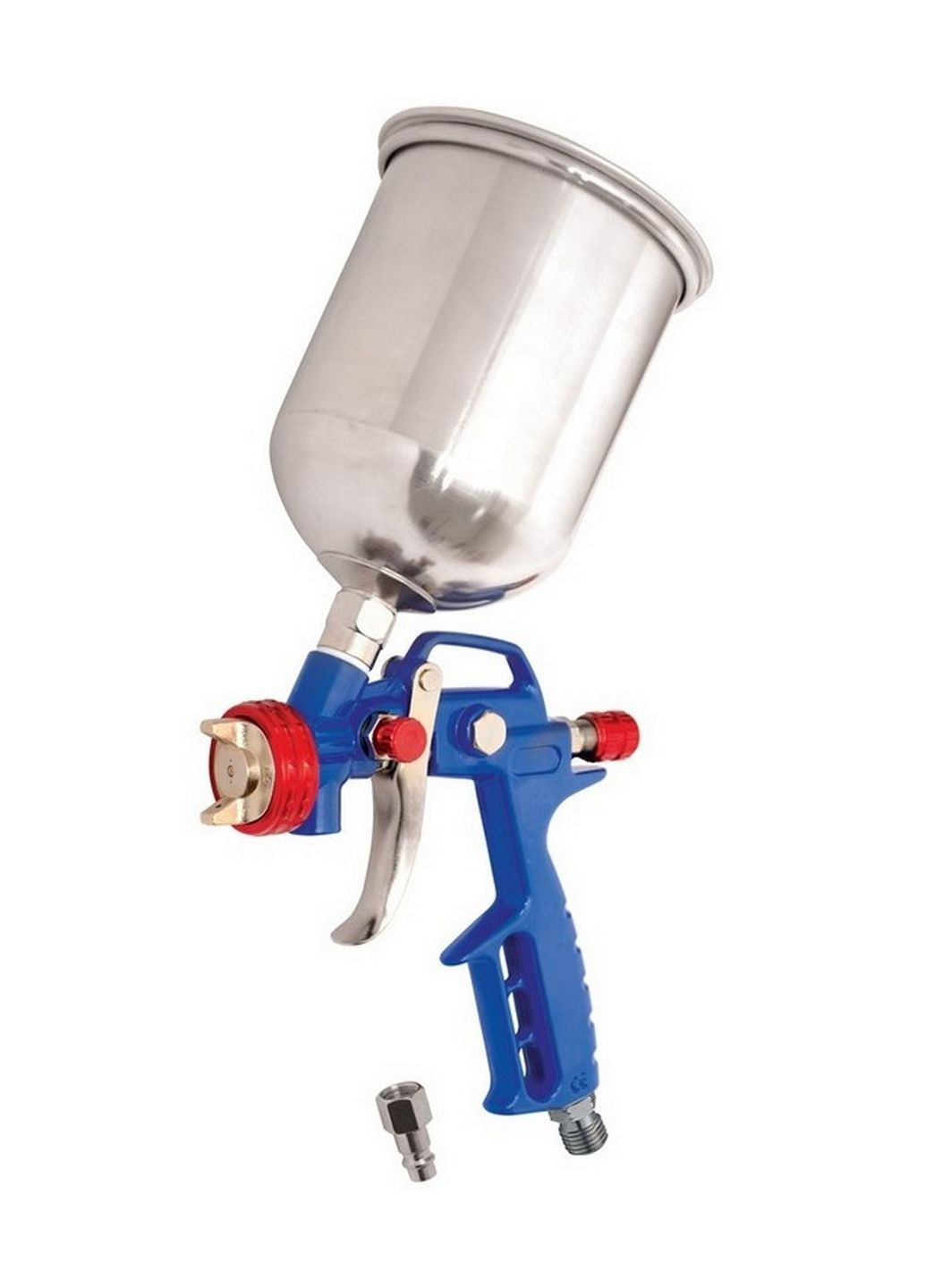 Краскопульт пневматический HP, FEED ВАЛБ 600 мл, Ø 1,5 мм, 120-170 л/мин, 3,5-5 бар Master Tool (289367016)