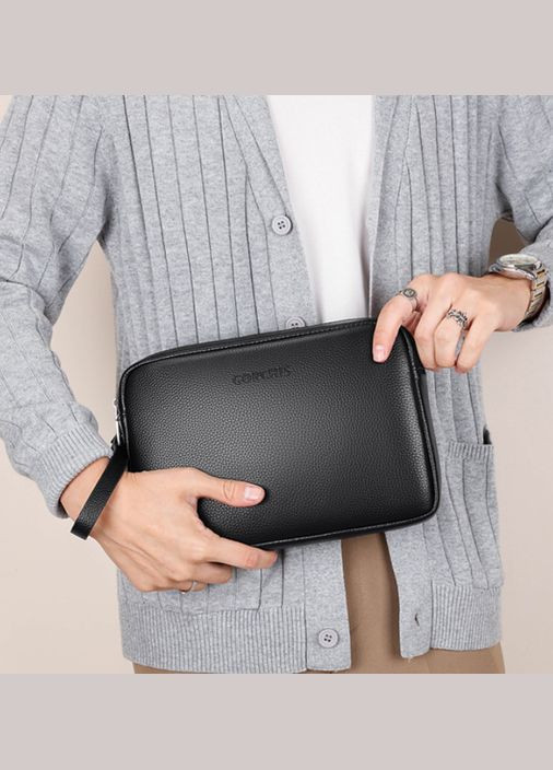 Чоловічий шкіряний клатч барсетка Gorchis з натуральною шкірою. OEM (313865481)