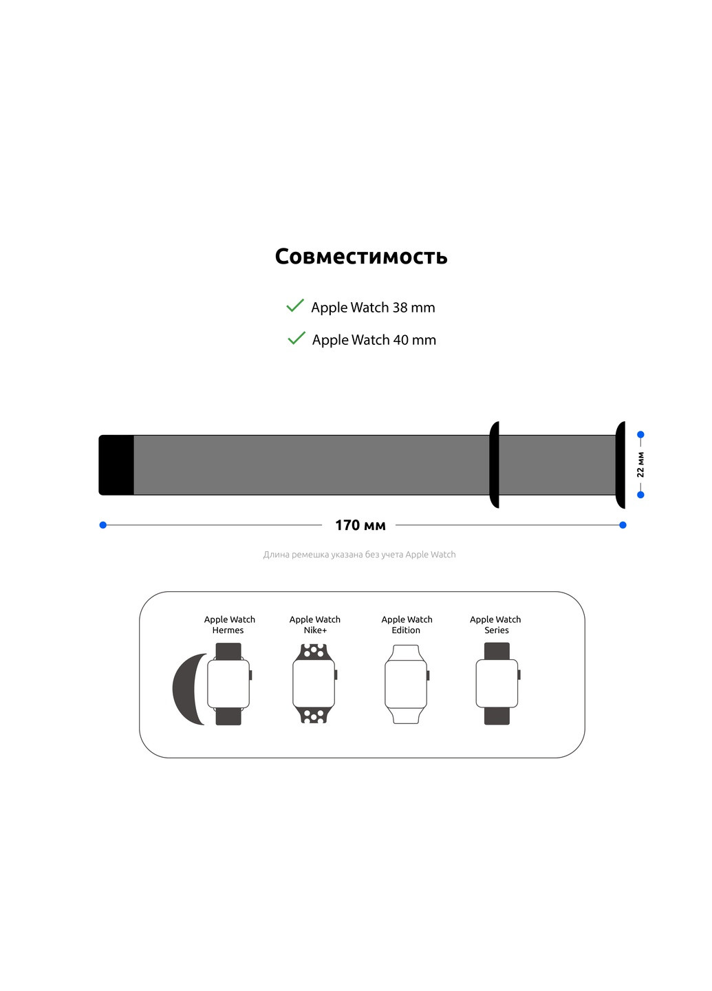 Ремешок Nylon Band для Apple Watch 38/40/41mm Orange C (ARM57848) ArmorStandart (259967729)