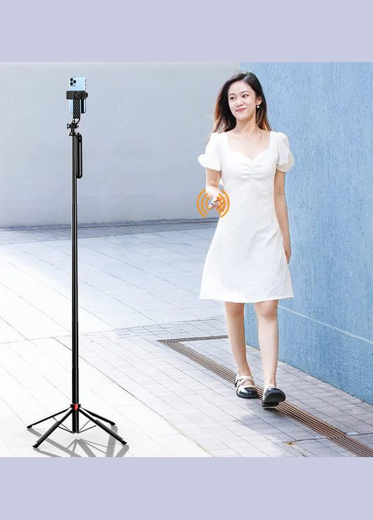 Штатив для телефона с пультом на четырех ножках 40-160см P185mini kr AC Prof (315423437)