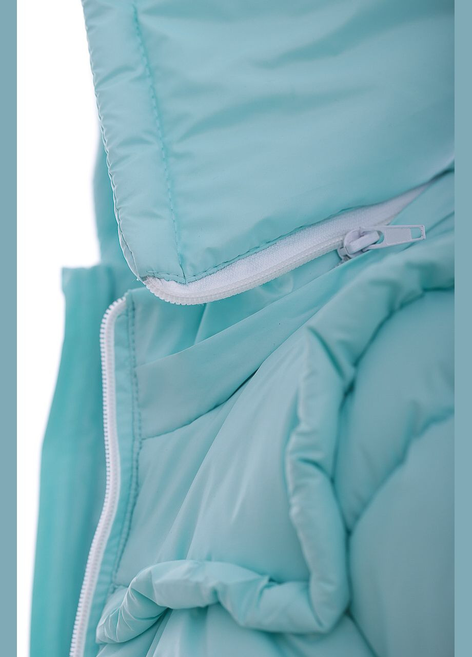 Зеленый демисезонный комбинезон для девочки на холлофайбере малыш мятный 80 см (41299) BABYKROHA