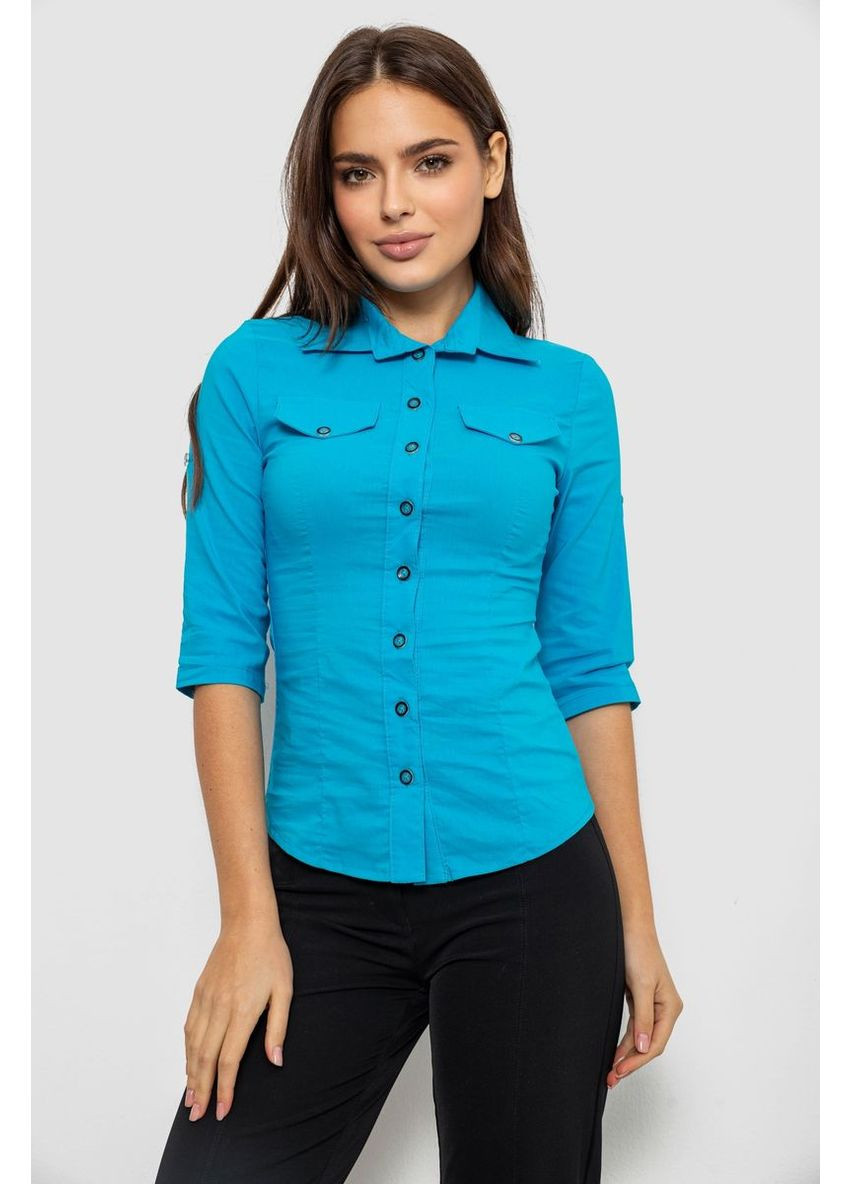 Сорочка жіноча однотонна,, 230R068-5 Ager (369506302)