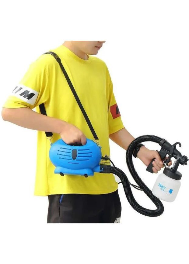 Фарборозпилювач Paint Zoom Пейнт Зум електричний пульверизатор синій (1756374634) No Brand (330579039)