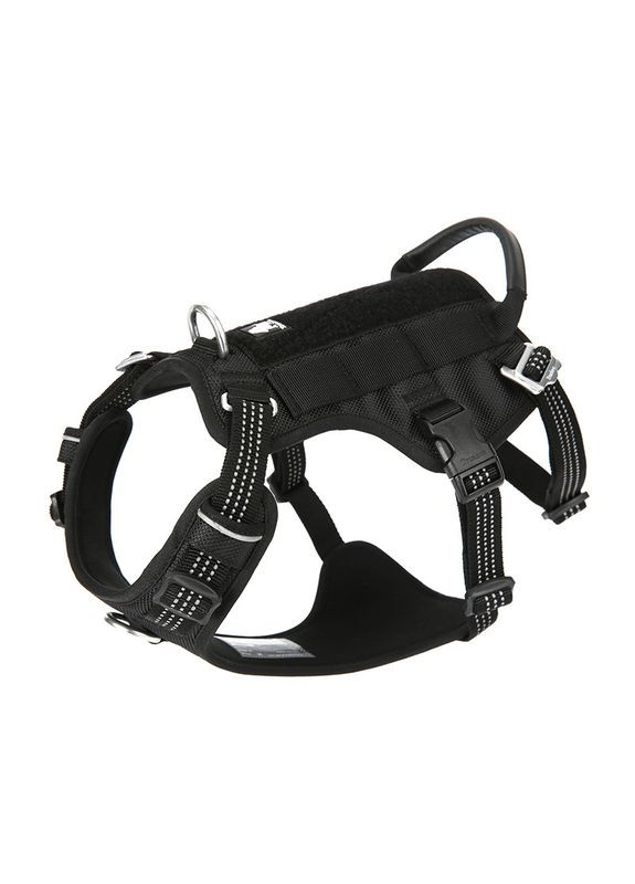 Шлея для собак TLH7011 со светоотражающими элементами, водонепроницаемая, Черный L Truelove (308862995)