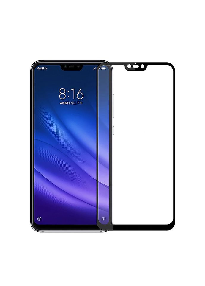 Защитное 6D Full Glue Стекло для Xiaomi Mi 8 Lite Black Rinbo (361902905)