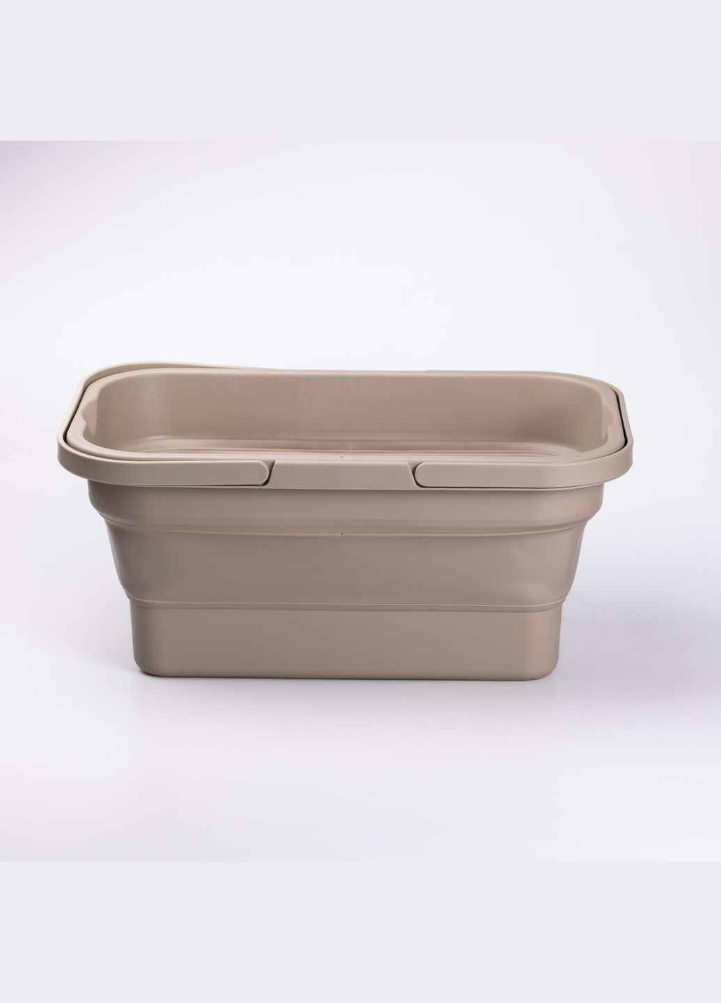 Кошик для пікніка зі столиком розкладний 44х26х23 см, бежевий SLOW JOURNEY (327415873)