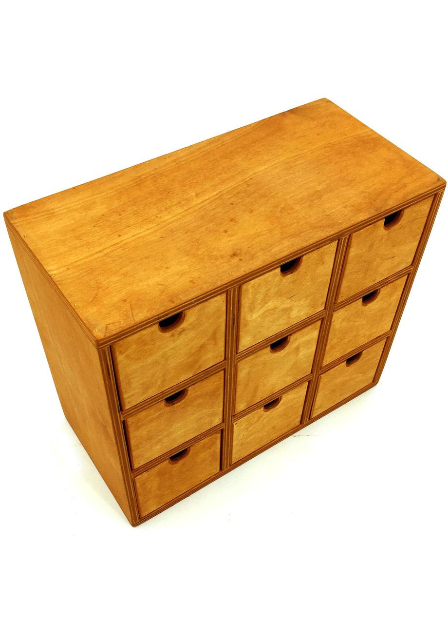 Мини-комод из дерева Чалет карри (МНК-008803) No Brand (328225253)