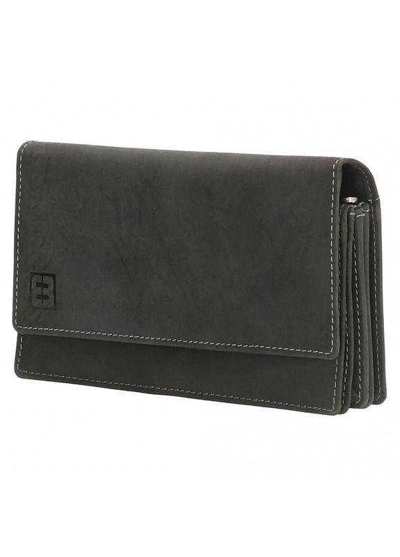 Портмоне LEATHER Black с отдел. на молнии (Eb67014 001) Enrico Benetti (324265270)