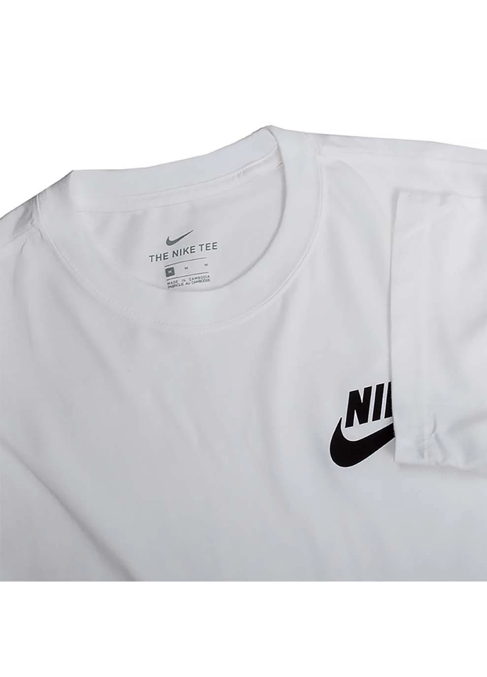 Біла чоловіча футболка m sb tee logo lbr білий Nike