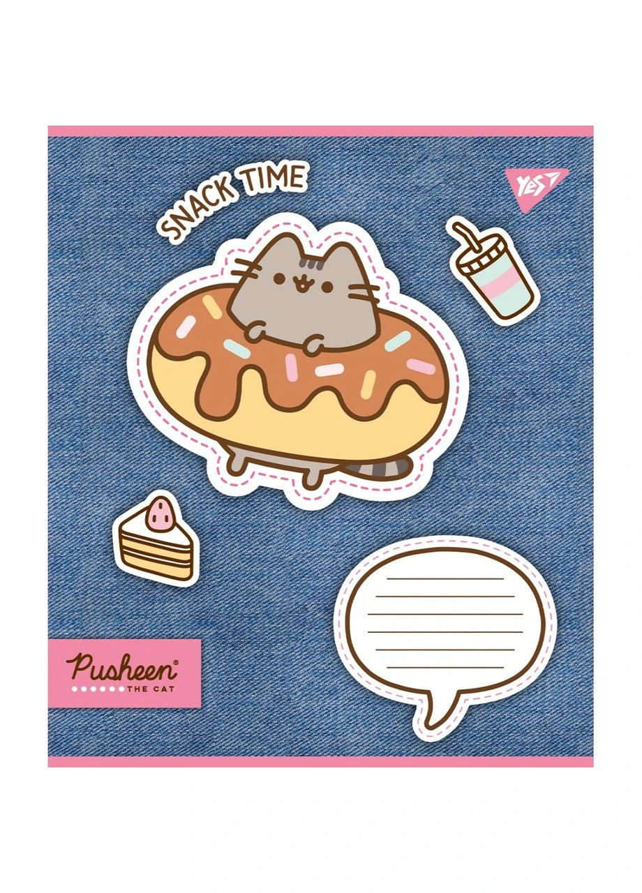 Тетрадь уч. " " 12л.== /767229/ "Pusheen. Snack time" (25/500) Yes (392419335)