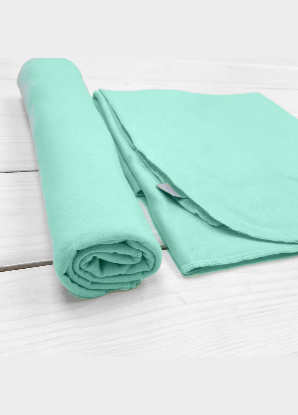 Однотонная пеленка детская кулир Menthol Ментол dexter's (300074213)