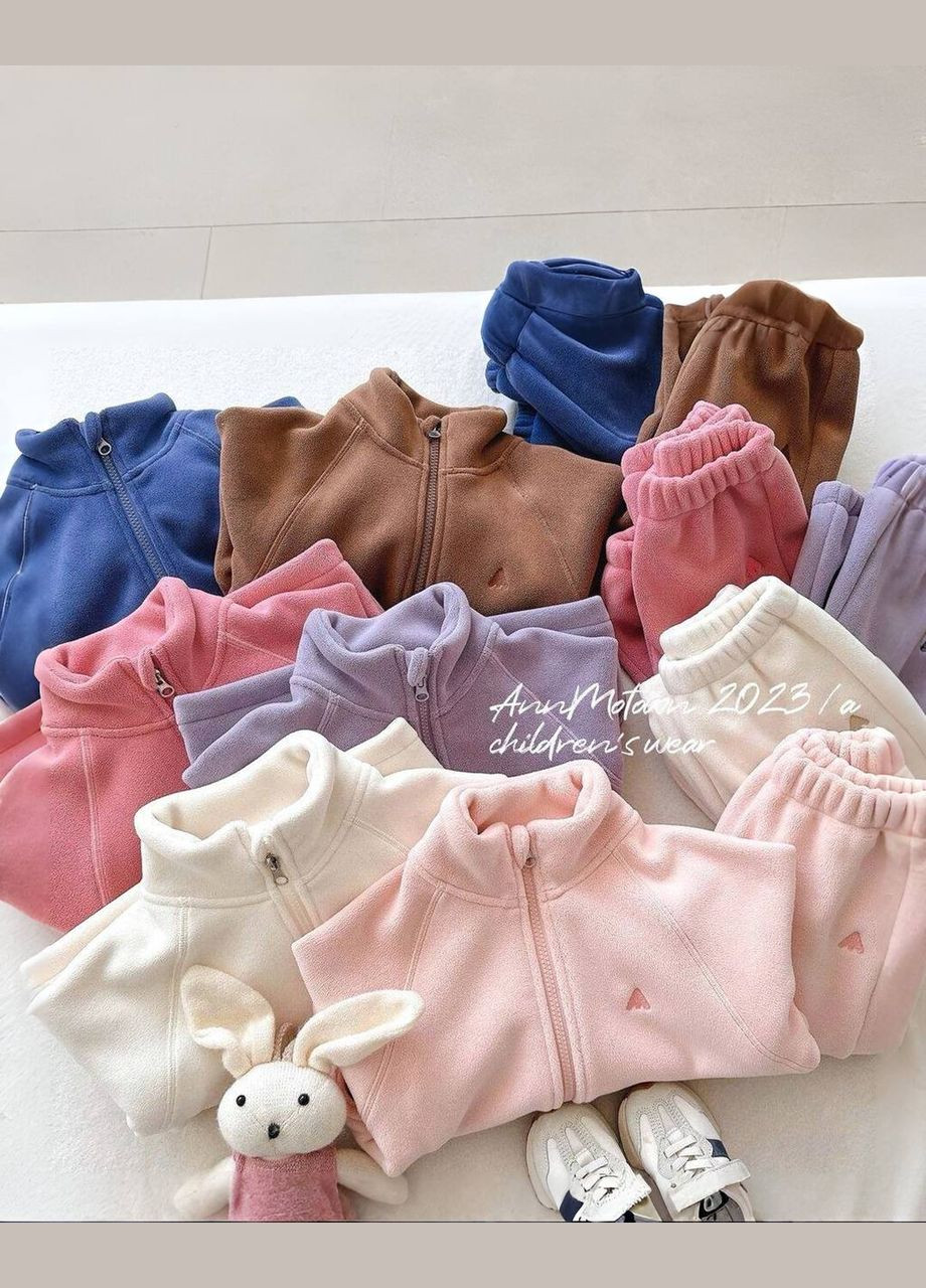 Коричневый демисезонный костюм брючный Garna