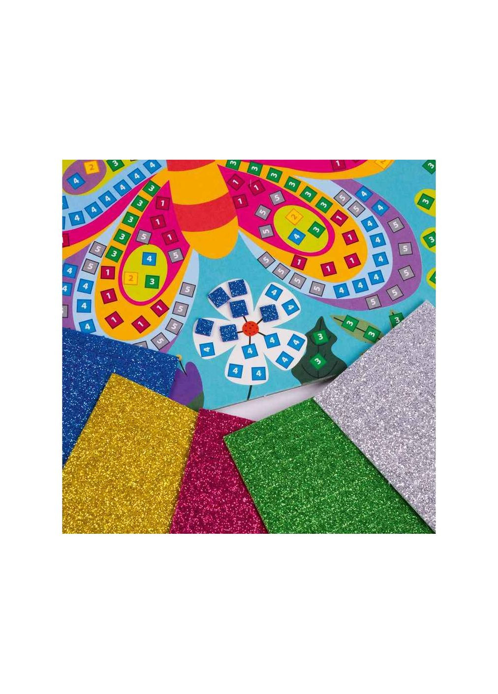 Набір для творчості зі блискучою мозаїкою «Метелики» VT4511-15 Vladi toys (366546425)