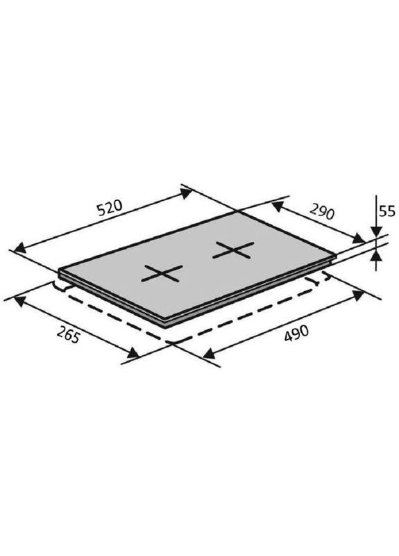 Варильна поверхня електрична HI 32 TC Ventolux (315800571)