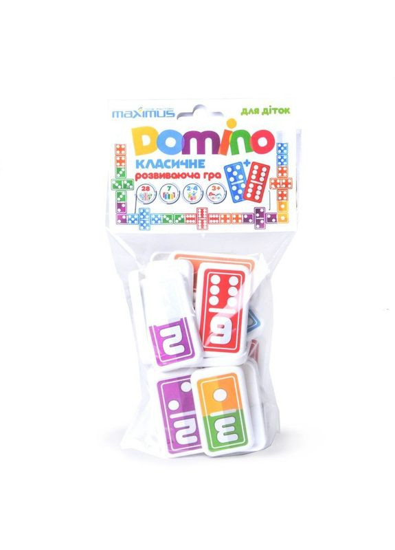 Розвиваюча гра "Доміно класичне" MIC (294725897)