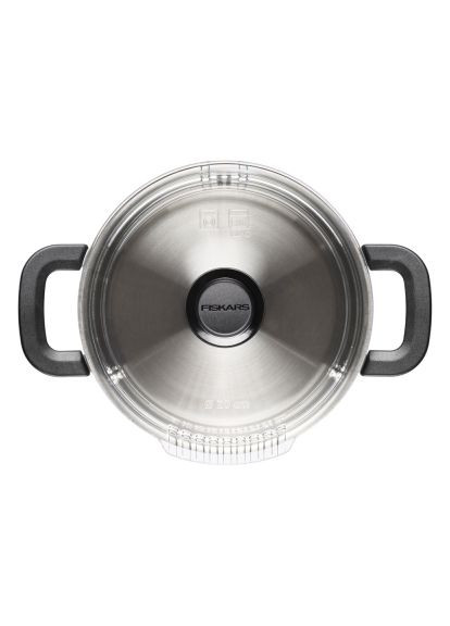 Кастрюля Functional Form с крышкой 3 л (1072316) Fiskars Functional Form з кришкою 3 л (368561973)