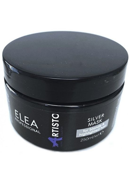 Маска для нейтрализации желтых оттенков на светлых волосах Artisto Silver Mask 500ml (1193216-8946014) Elea Professional (368655573)