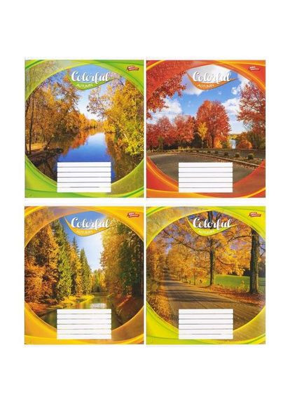 Зошит кольоровий 24 листи клітина Мрії Збуваються для школи та навчання 16 штук ProDobro (367092321)