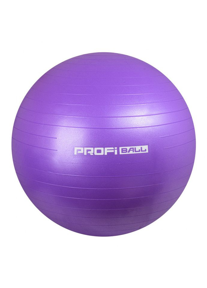 М'яч для фітнесу. Фітбол M 0276, 65 см Фіолетовий Profi (316092420)