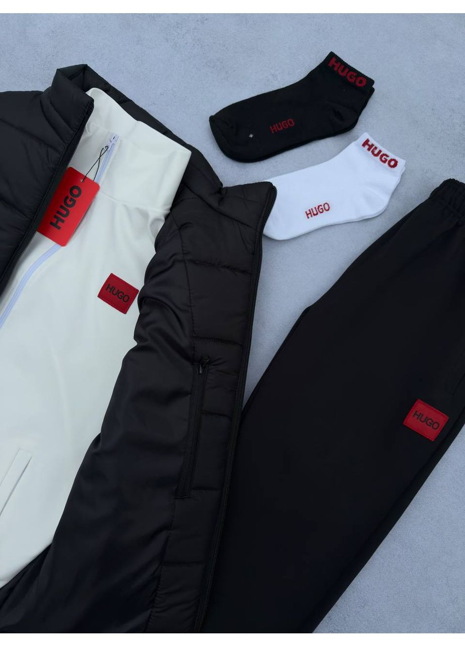 Спортивный набор (жилетка, кофта, брюки, 2 пары носков) No Brand (360957126)