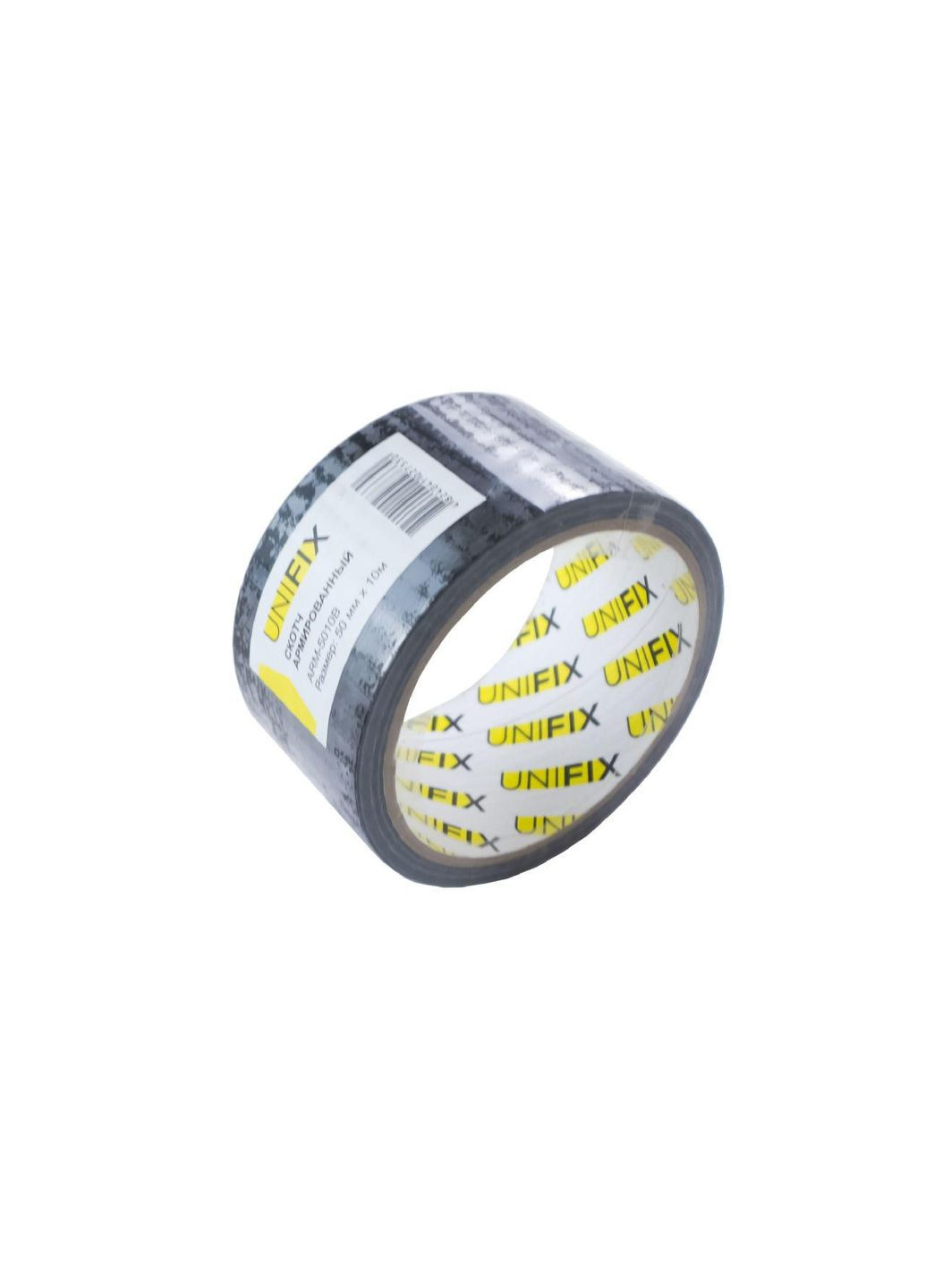 Стрічка армована 50 мм x 10 м чорна (ARM-5010B) Unifix (335048391)