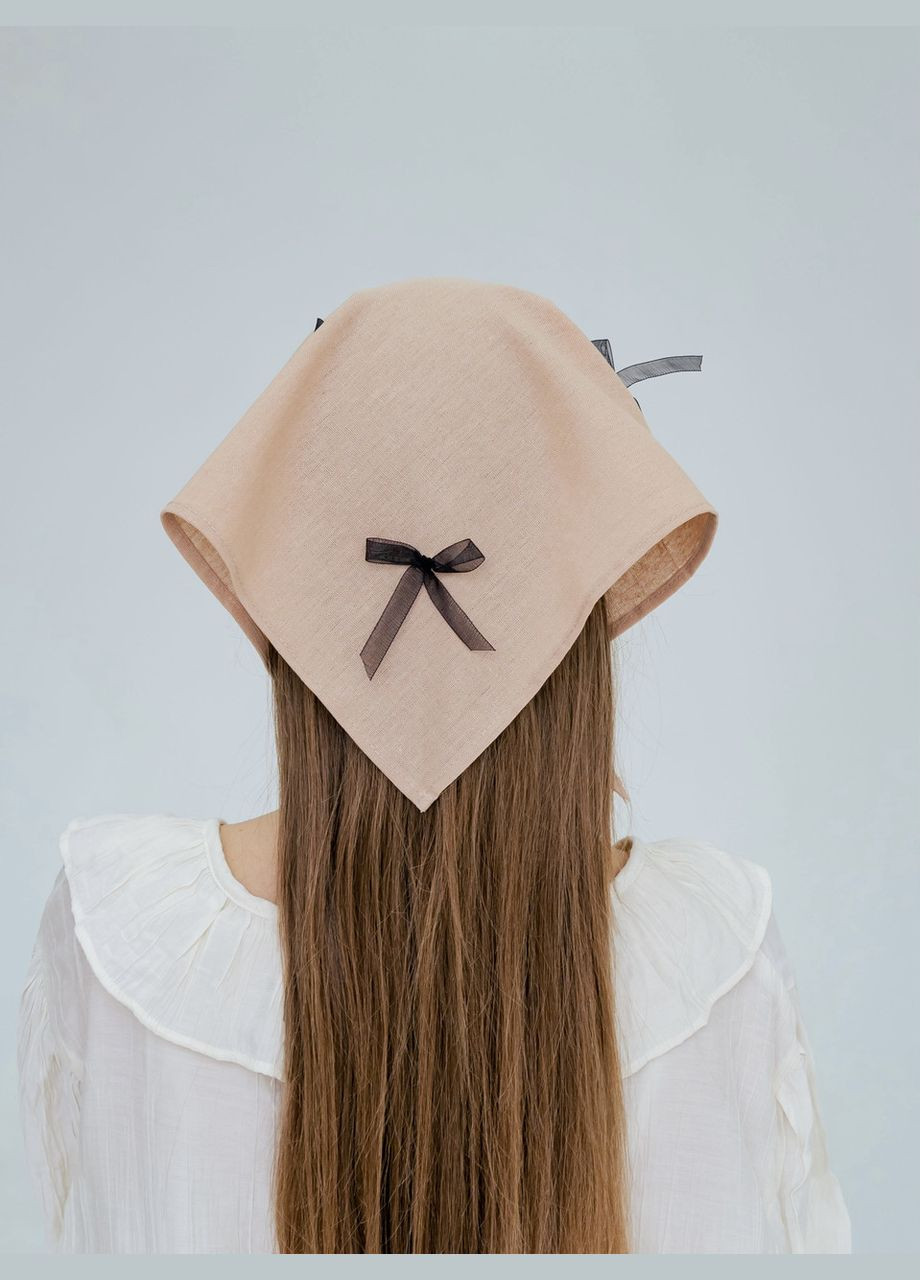 Косынка с бантиками из льна D.Hats (286845818)