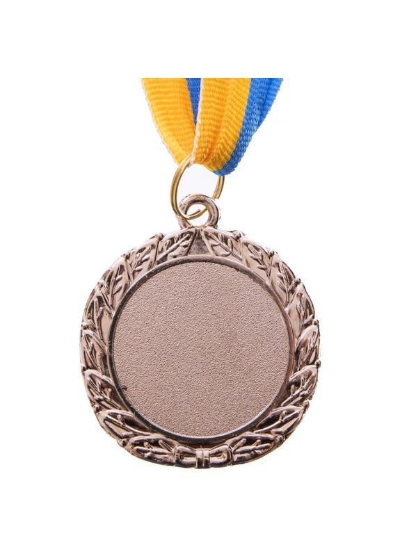 Медаль спортивная с лентой STAR d-4,5см C-2940 (металл, d-4,5см, 20g серебро) SP-Sport (361436856)