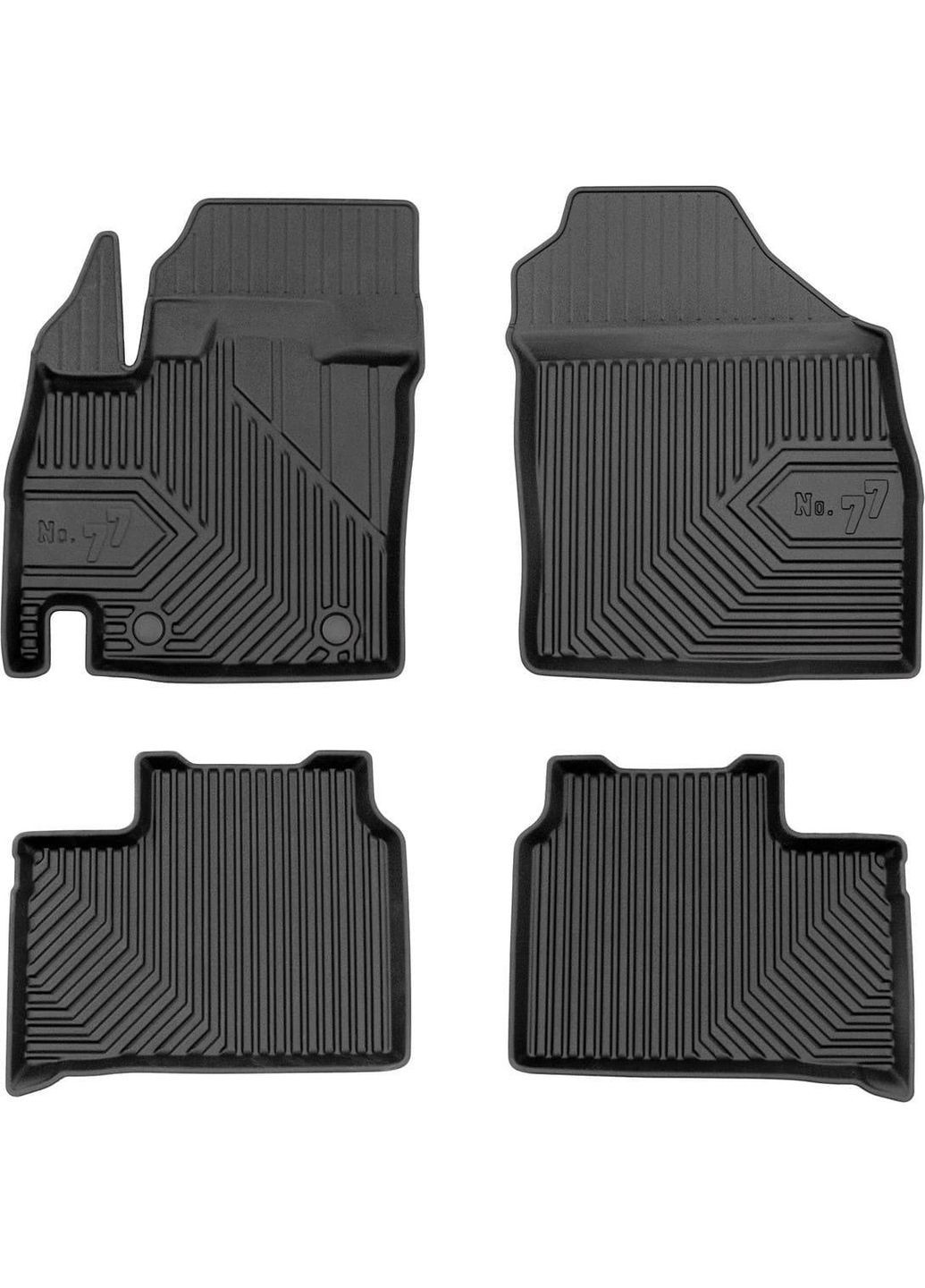Гумові килимки No77 для Suzuki Ignis (mkIII) 2016→ (FG 77426160) Frogum (361241687)