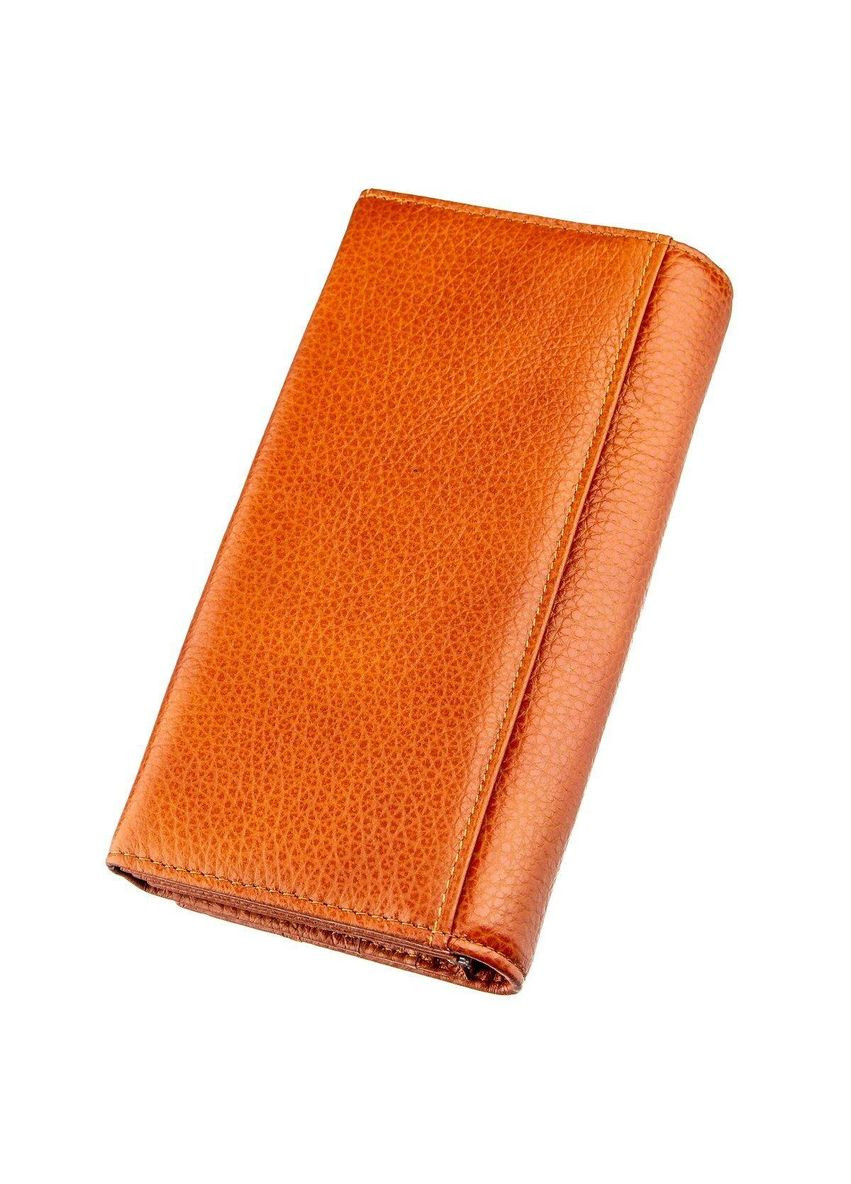 Гаманець горизонтальний жіночий шкіряний 18980 Помаранчевий Baliya (329151380)