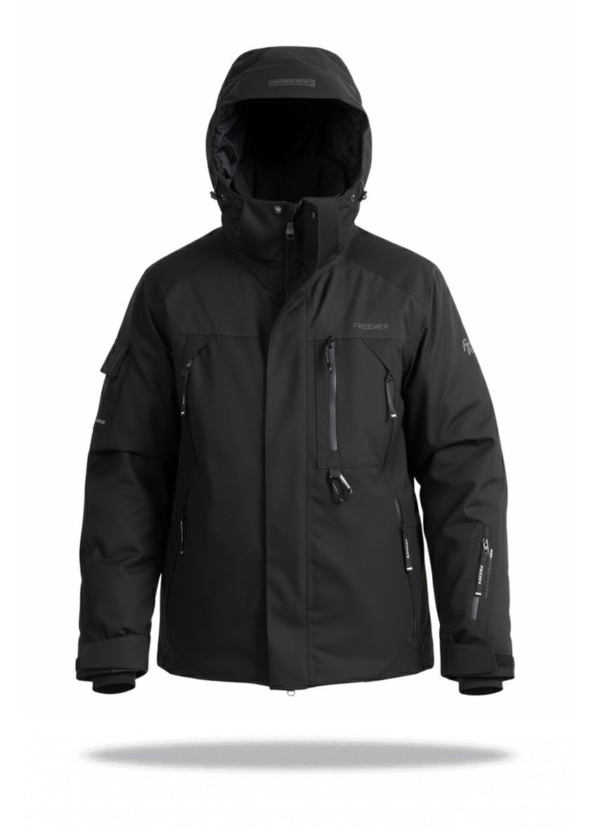 Чоловіча гірськолижна куртка NF 21640 (батал) чорна Freever (372506701)