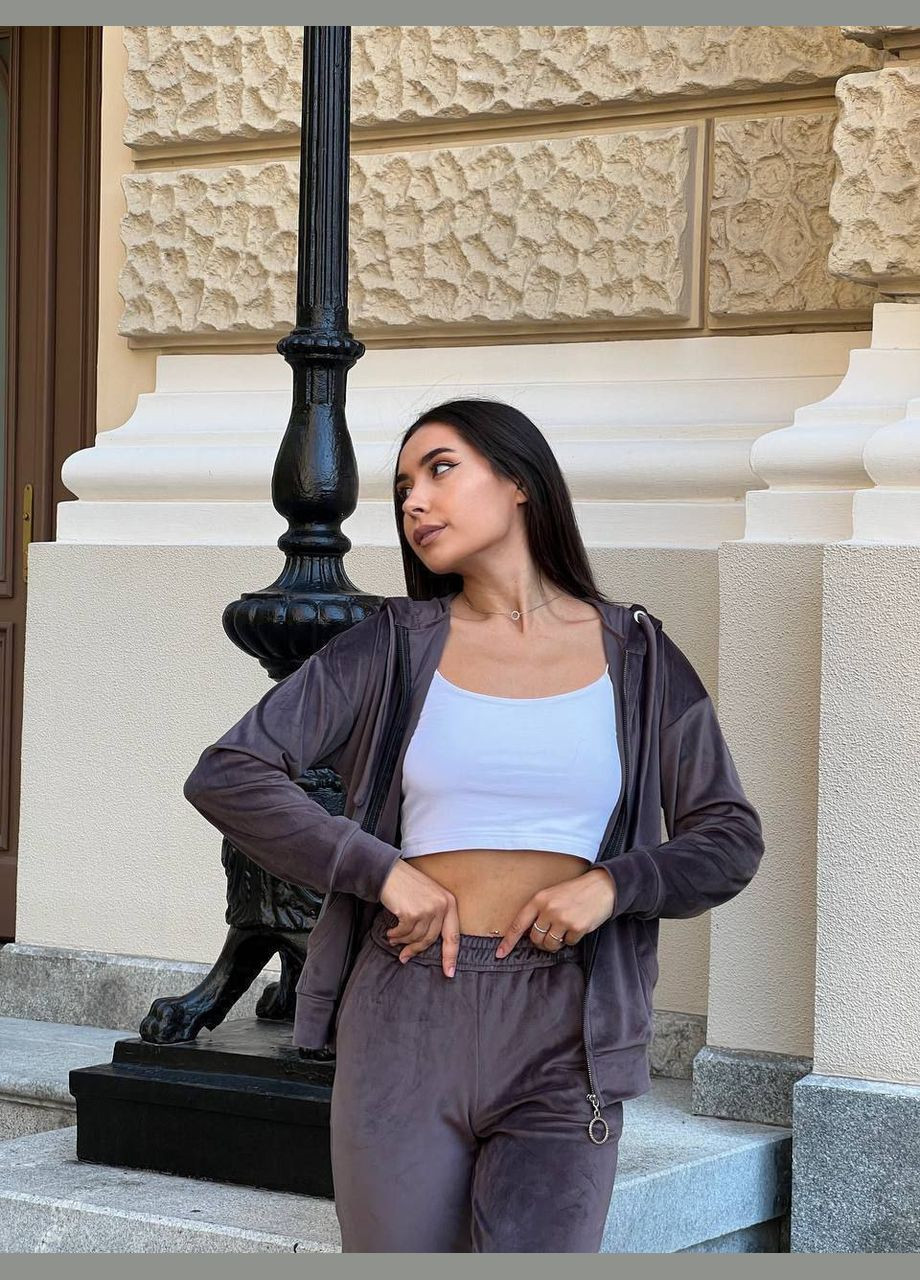 Спортивний велюровий костюм popluzhnaya (316302044)