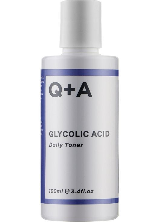 Тонер для обличчя з гліколевою кислотою Glycolic Acid Daily Toner 100ml (1031568-26026) Q+A (368659794)