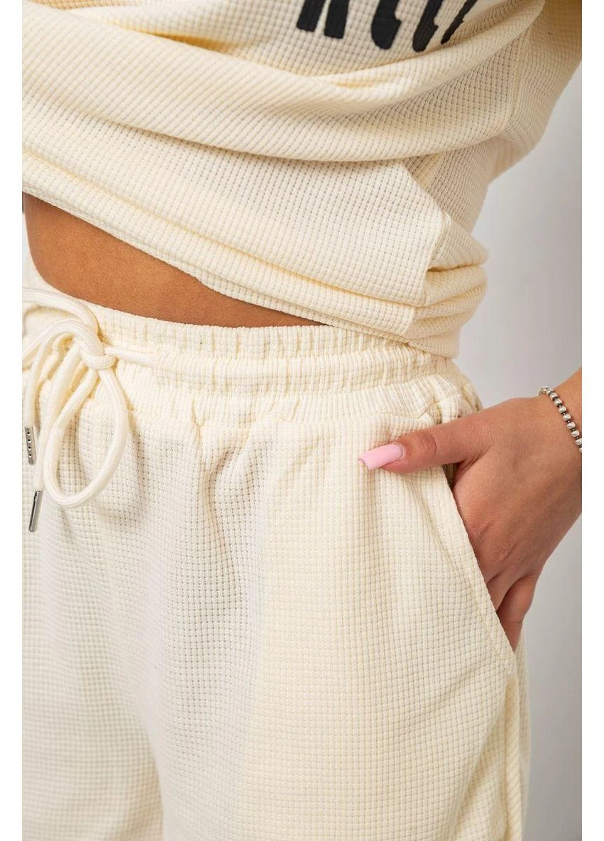 Жіночий костюм футболка та шорти трикотаж,, 221R6815 No Brand (394990516)