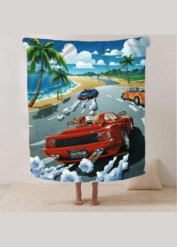 Плед 3D Морская свобода 13083 135х160 см FlexDress (364491616)