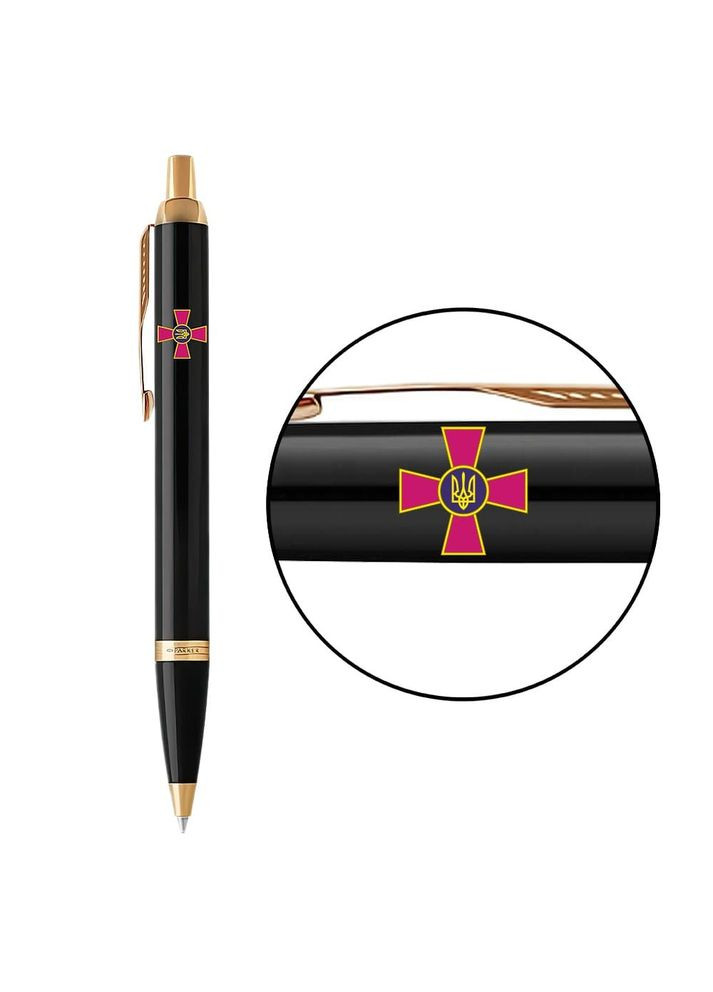 Набір IM 17 ARMY Black GT BP кулькова ручка + блокнот 22032b24_W0010u Parker (316467816)