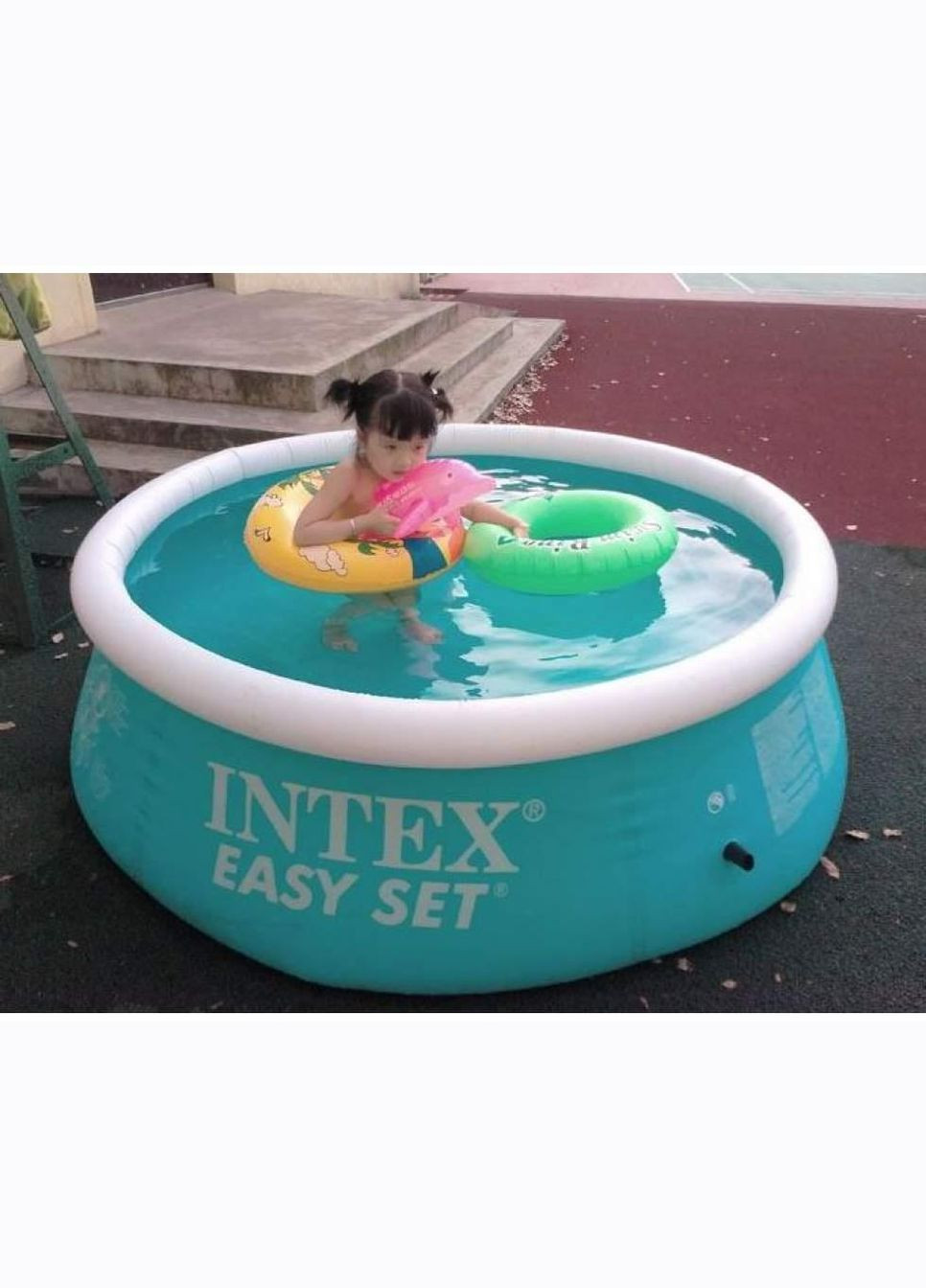 Надувной бассейн Easy Set 28101 (Диаметр 183 x Высота 56см) Intex (316632389)