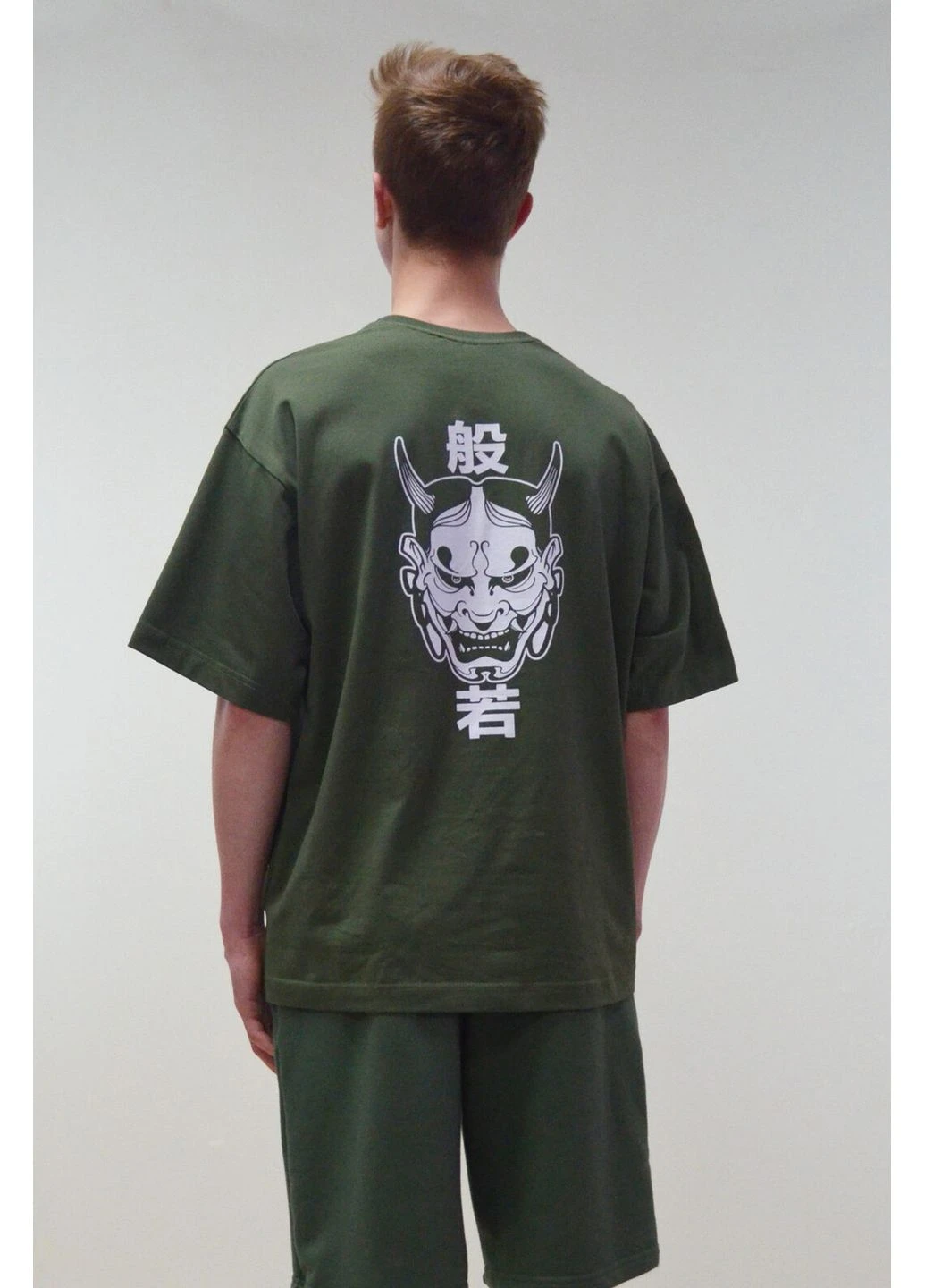 Футболка оверсайз унісекс Hannya Haki Taboo clothing company (393334881)