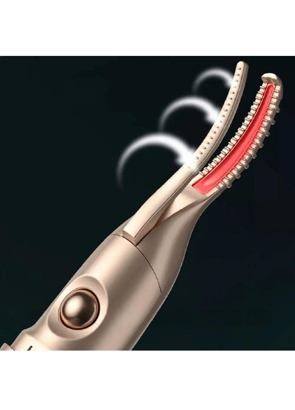 Плойка щипці акумуляторна для завивки вій з епілятором тримером підсвічуванням 2 режими нагріву 16х2 см (479878-Prob) Unbranded (325542180)