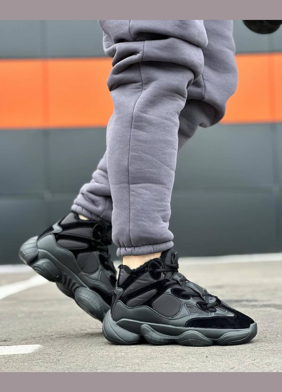 Черные зимние ботинки Vakko