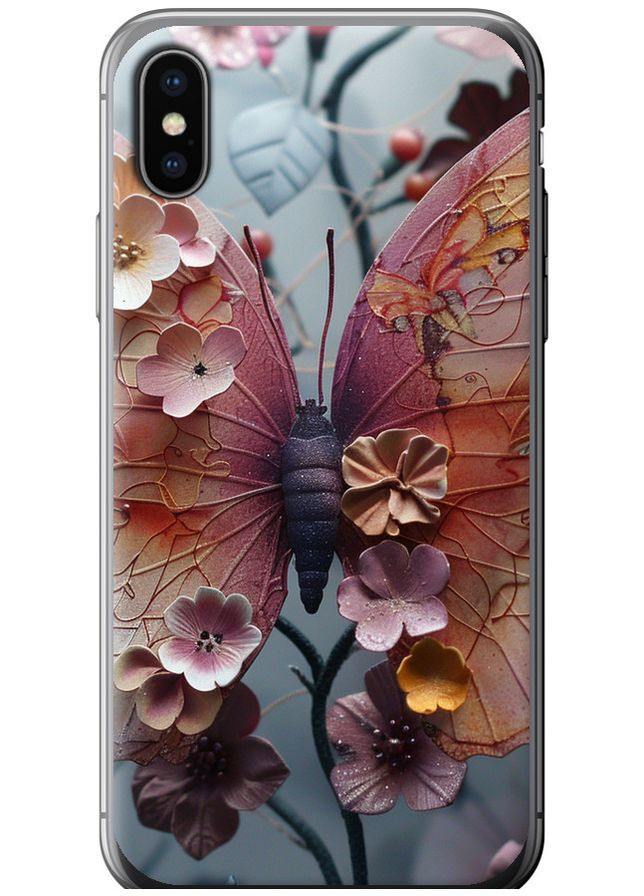 2D пластиковий чохол 'Fairy Butterfly' для Endorphone Apple iPhone X (285707230)