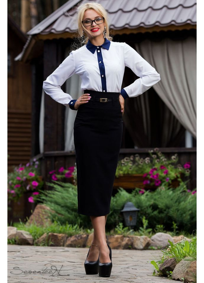 Черная юбка 667.1839 Seventeen