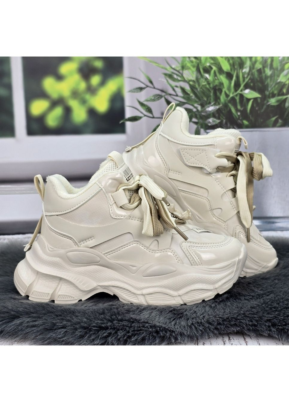 Черевики дитячі для дівчинки бежеві демісезонні на платформі Jong Golf (364657035)